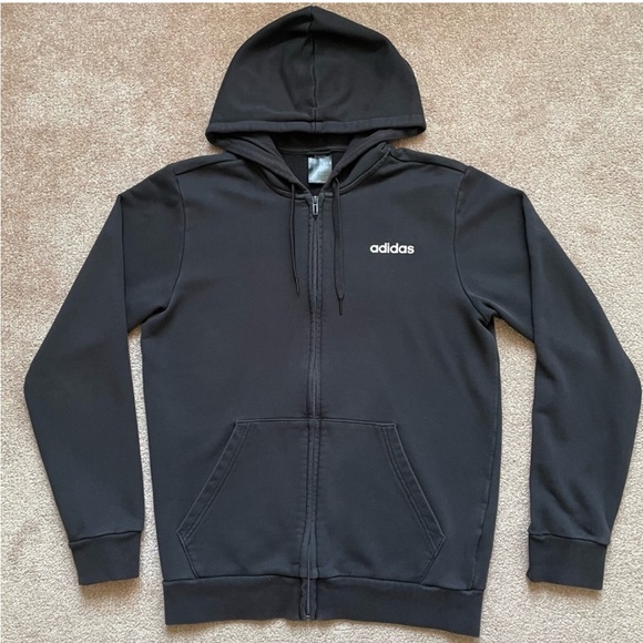 Adidas Zip Up Sweater - Medium | UNISEX - Picture 2 of 7